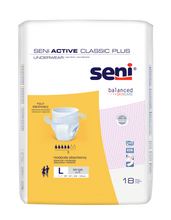 Load image into Gallery viewer, 72/cs SENI Active Classic Plus Underwear Large (39” - 53”)