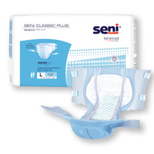 Load image into Gallery viewer, 100/cs SENI Classic Plus Briefs Large (45” - 59”)