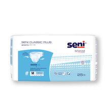 Load image into Gallery viewer, 100/cs SENI Classic Plus Briefs Medium (30” - 43”)