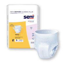 Load image into Gallery viewer, 88/cs SENI Active Classic Plus  Underwear Small (22” - 33”)