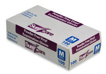 Load image into Gallery viewer, 1000/case SureCare Powder Free Vinyl Exam Gloves