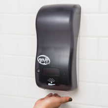 Load image into Gallery viewer, 1 Each - Noble Chemical Novo Hybrid 30.4 oz. (900 mL) Touchless Foaming Soap / Sanitizer Dispenser - 5 1/2" x 4" x 12"