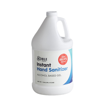 Load image into Gallery viewer, 4/CS NOBLE Chemical 1 Gallon Alcohol Based Gel Instant Hand Sanitizer with Pump