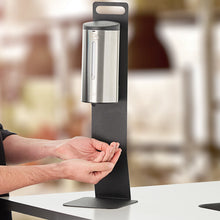 Load image into Gallery viewer, 1 PC Noble Chemical Novo Stainless Steel 700 mL Automatic Foaming Soap / Sanitizer Dispenser