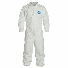 Load image into Gallery viewer, 25/CS Tyvek® 400 Collared Coveralls w/Open Wrists/Ankles, Serged Seams