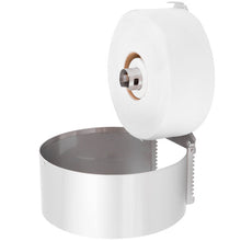 Load image into Gallery viewer, 1 Each - Bobrick B-2890 Jumbo Roll Surface-Mounted Single Roll Toilet Tissue Dispenser with Satin Finish