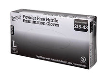 Load image into Gallery viewer, 1000/case Omni #215 Black Disposable Nitrile Exam Grade Gloves