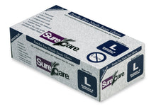 Load image into Gallery viewer, 1000/case SureCare Standard Powder Free Indigo Nitrile Disposable Exam Gloves