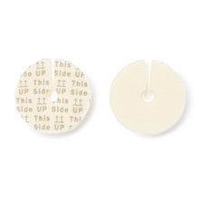 Load image into Gallery viewer, 40/CS Aegis CHG-Impregnated 1" Foam Disk Peel-Open Dressing with 4 mm Hole