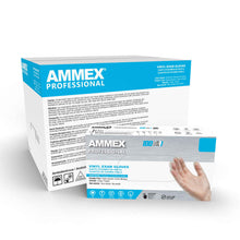 Load image into Gallery viewer, 1000/case AMMEX Clear Vinyl Exam Latex Free Disposable Gloves