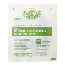 Load image into Gallery viewer, 240/CS CURAD Clinical Advances Super Absorbent Polymer Wound Dressings, 3" x 3"