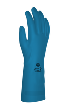 Load image into Gallery viewer, 144 Pairs/CS PowerChem Natural Rubber Chemical-Resistant Gloves Flock-Lined