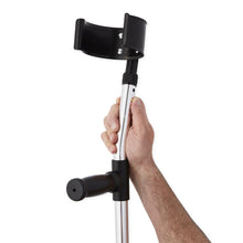 Load image into Gallery viewer, 1 Pair/CS Guardian Aluminum Forearm Crutches, Tall Adult (5'10"- 6'6")