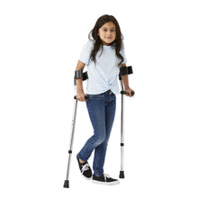 Load image into Gallery viewer, 1 Pair/CS Guardian Aluminum Forearm Crutches, Child  (3'2" - 4'6")