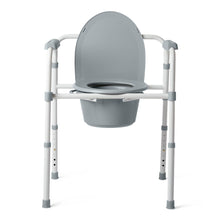 Load image into Gallery viewer, 4/CS Medline 3-in-1 Folding Commodes