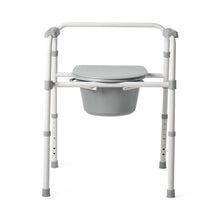 Load image into Gallery viewer, 4/CS Medline 3-in-1 Folding Commodes