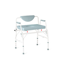 Load image into Gallery viewer, 1 EA Medline Bariatric Drop-Arm Commode