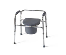 Load image into Gallery viewer, 4/CS Medline 3-In-1 Steel Commodes