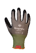 Load image into Gallery viewer, 72 Pairs/CS (GraphEx® G45100) Cut Resistant Level 4 Mechanical Gloves with AxiFybr®