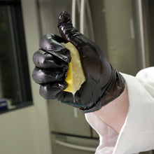 Load image into Gallery viewer, 1000/case Gloveworks Black Synthetic Vinyl Disposable Gloves