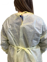 Load image into Gallery viewer, 100/CS SMS AAMI Level 2 Yellow Isolation Gowns