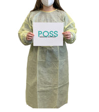 Load image into Gallery viewer, 100/CS SMS AAMI Level 2 Yellow Isolation Gowns