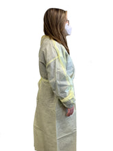 Load image into Gallery viewer, 100/CS SMS AAMI Level 2 Yellow Isolation Gowns