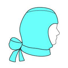 Load image into Gallery viewer, 300/CS Surgical Hoods with Tie Neck - BLUE