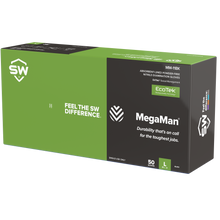 Load image into Gallery viewer, 500/CS MegaMan Biodegradable Nitrile Exam Gloves with DriTek® and EcoTek®