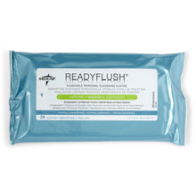 Load image into Gallery viewer, 24/CS Medline ReadyFlush Biodegradable Flushable Wipes, Scented, Latex Free