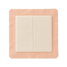 Load image into Gallery viewer, 100/CS Optifoam Gentle EX Bordered Foam Dressings in Educational Packaging, 6" x 6"