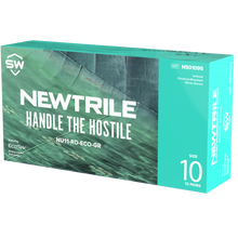 Load image into Gallery viewer, 144 Pairs/CS NEWTRILE® 11 mil Unlined Nitrile Chemical-Resistant Gloves with EcoTek®