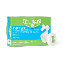 Load image into Gallery viewer, 240/CS CURAD Paper Adhesive Tape, 1/2" x 10 yd.