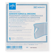 Load image into Gallery viewer, 200/CS Medline Sterile Adhesive Surgical Dressings, 4" x 6" with 4" x 3" Pad