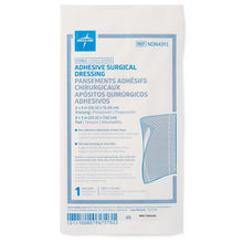 Load image into Gallery viewer, 100/CS Medline Sterile Adhesive Surgical Dressings, 8" x 6" with 8" x 3" Pad