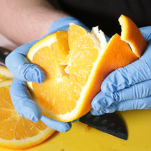 Load image into Gallery viewer, 1000/case X3 Navy Blue Nitrile PF Ind Gloves