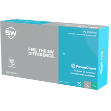 Load image into Gallery viewer, 500/CS PowerChem Extended Cuff Neoprene Exam Gloves