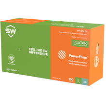Load image into Gallery viewer, 1000/CS PowerForm Nitrile Biodegradable Exam Gloves with EnerGel®