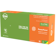 Load image into Gallery viewer, 500/CS PowerForm Nitrile Exam Gloves with TracTek® Performance Grip