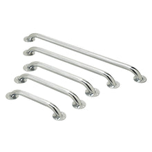 Load image into Gallery viewer, 3/CS Medline Knurled Chrome Wall Grab Bars