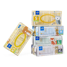 Load image into Gallery viewer, 2500/CS Woodland Friends Powder-Free Nitrile Exam Gloves