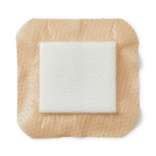Load image into Gallery viewer, 70/CS Mepilex Safetac Self-Adherent Foam Border Dressings, 3" x 3" (7.6 x 7.6 cm)