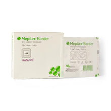Load image into Gallery viewer, 70/CS Mepilex Safetac Self-Adherent Foam Border Dressings, 3" x 3" (7.6 x 7.6 cm)