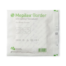 Load image into Gallery viewer, 50/CS Mepilex Safetac Self-Adherent Foam Border Dressings,6" x 6" (15.2 x 15.2 cm)