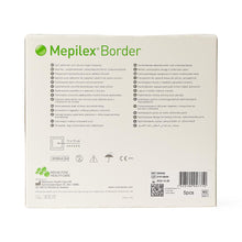 Load image into Gallery viewer, 50/CS Mepilex Safetac Self-Adherent Foam Border Dressings,6" x 6" (15.2 x 15.2 cm)