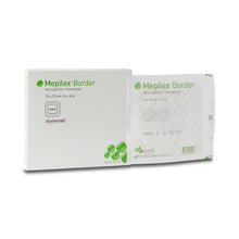 Load image into Gallery viewer, 50/CS Mepilex Safetac Self-Adherent Foam Border Dressings,6" x 6" (15.2 x 15.2 cm)