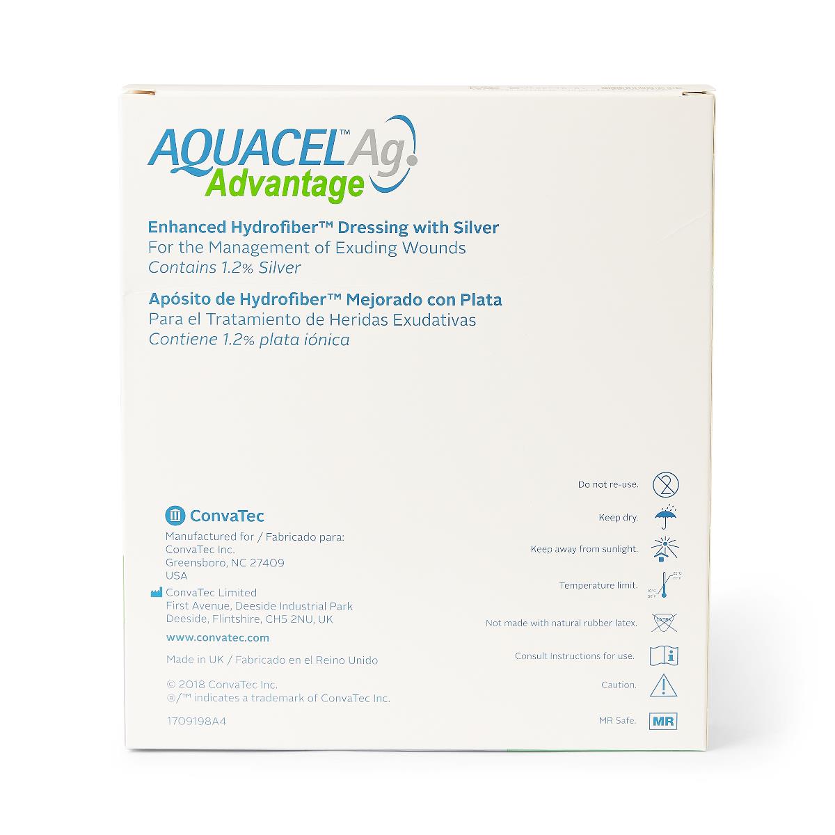 hydrofiber dressing ConvaTec 420674 AQUACEL® EXTRA™ Hydrofiber® Dressing main image 0