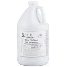 Load image into Gallery viewer, 4/CS - Noble Chemical 1 Gallon / 128 oz. Bacti-Free Third Sink Sanitizer