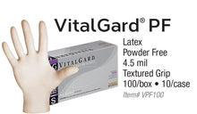 Load image into Gallery viewer, 1000/CS VitalGard Latex PF Exam Gloves