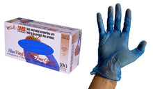 Load image into Gallery viewer, 1000/case OmniShield AMS #352 Series Blue Multi-Purpose Vinyl Gloves
